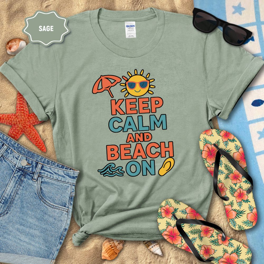 BEACH ON TEE