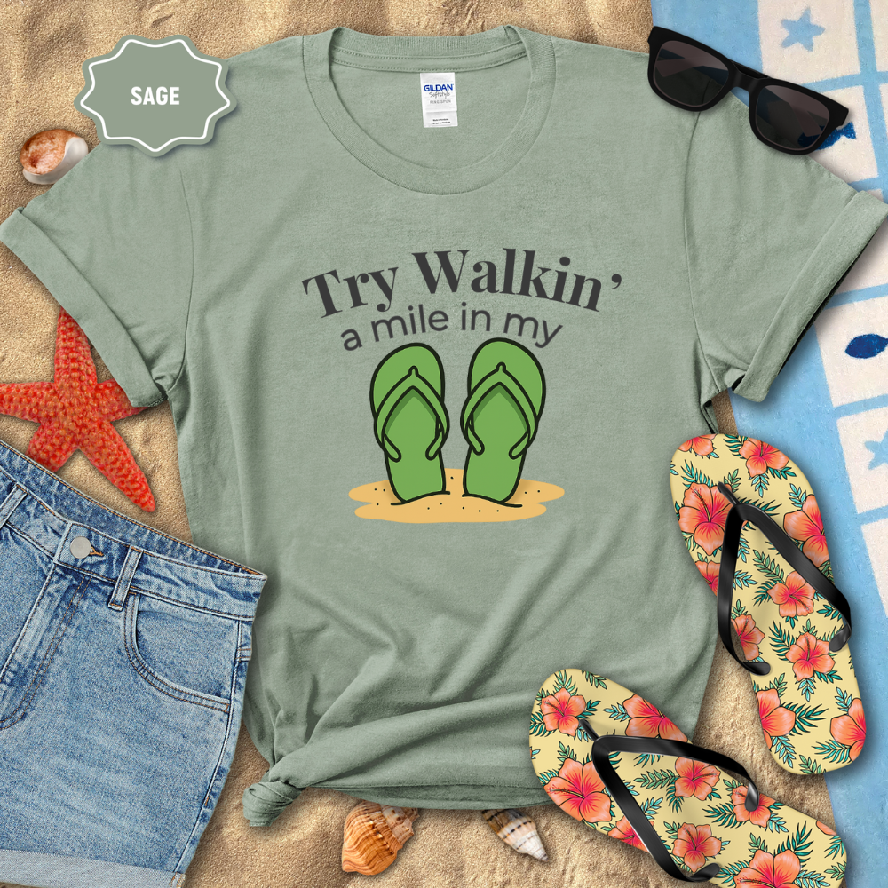WALK A MILE TEE