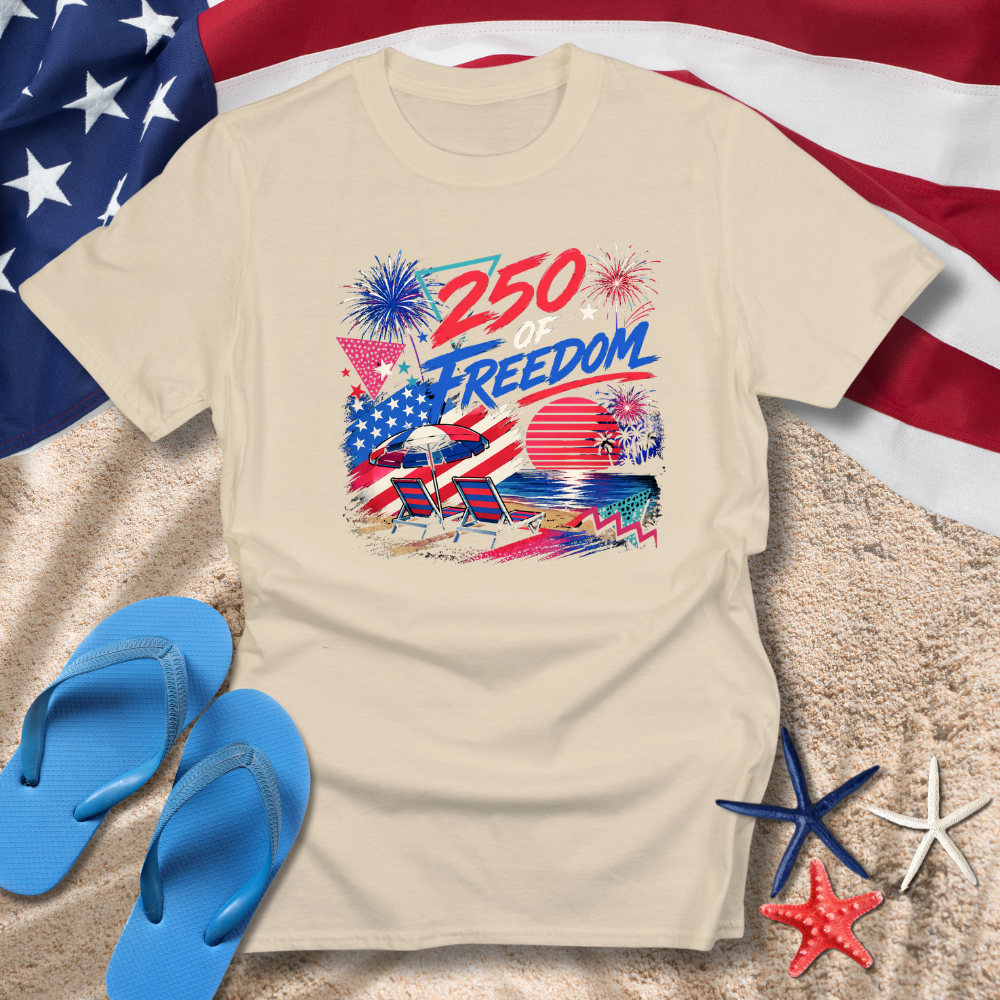 Vintage 80's INDEPENDENCE DAY TEE