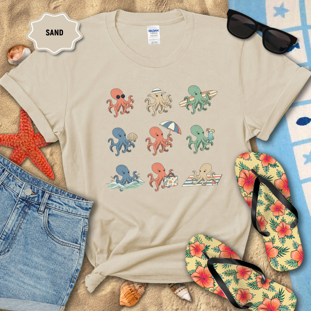 OCTOPUS SHENANIGANS TEE
