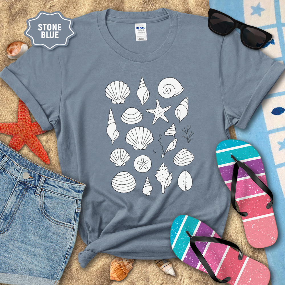FULL OF SHELLS TEE