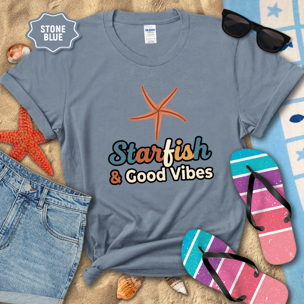 STARFISH & GOOD VIBES TEE
