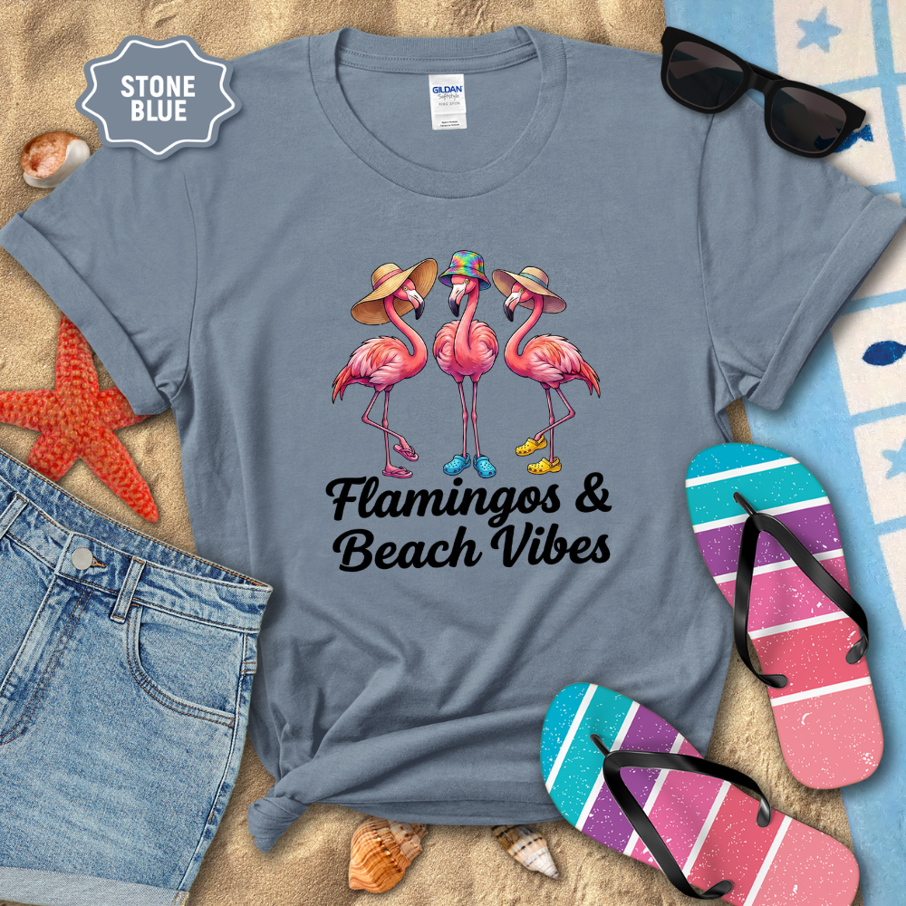 FLAMINGOS & BEACH VIBES TEES