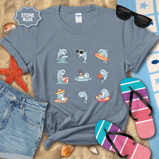 DOLPHIN SHENANIGANS TEE