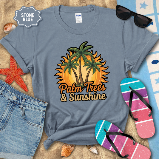 PALM TREES & SUNSHINE TEE