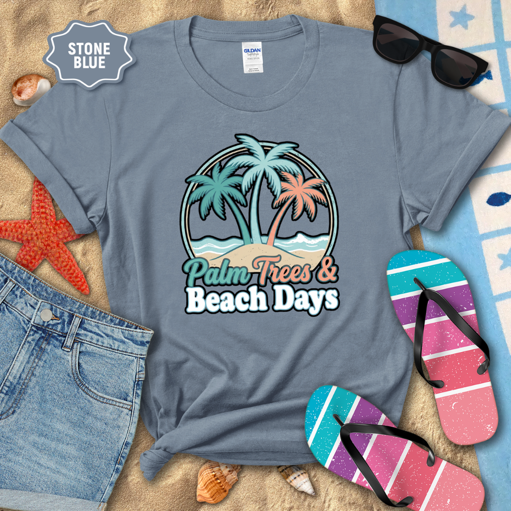 PALM TREES & BEACH DAYS TEE