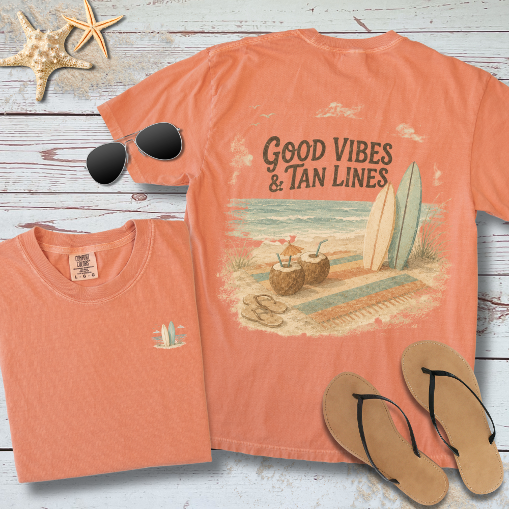 GOOD VIBES & TAN LINES