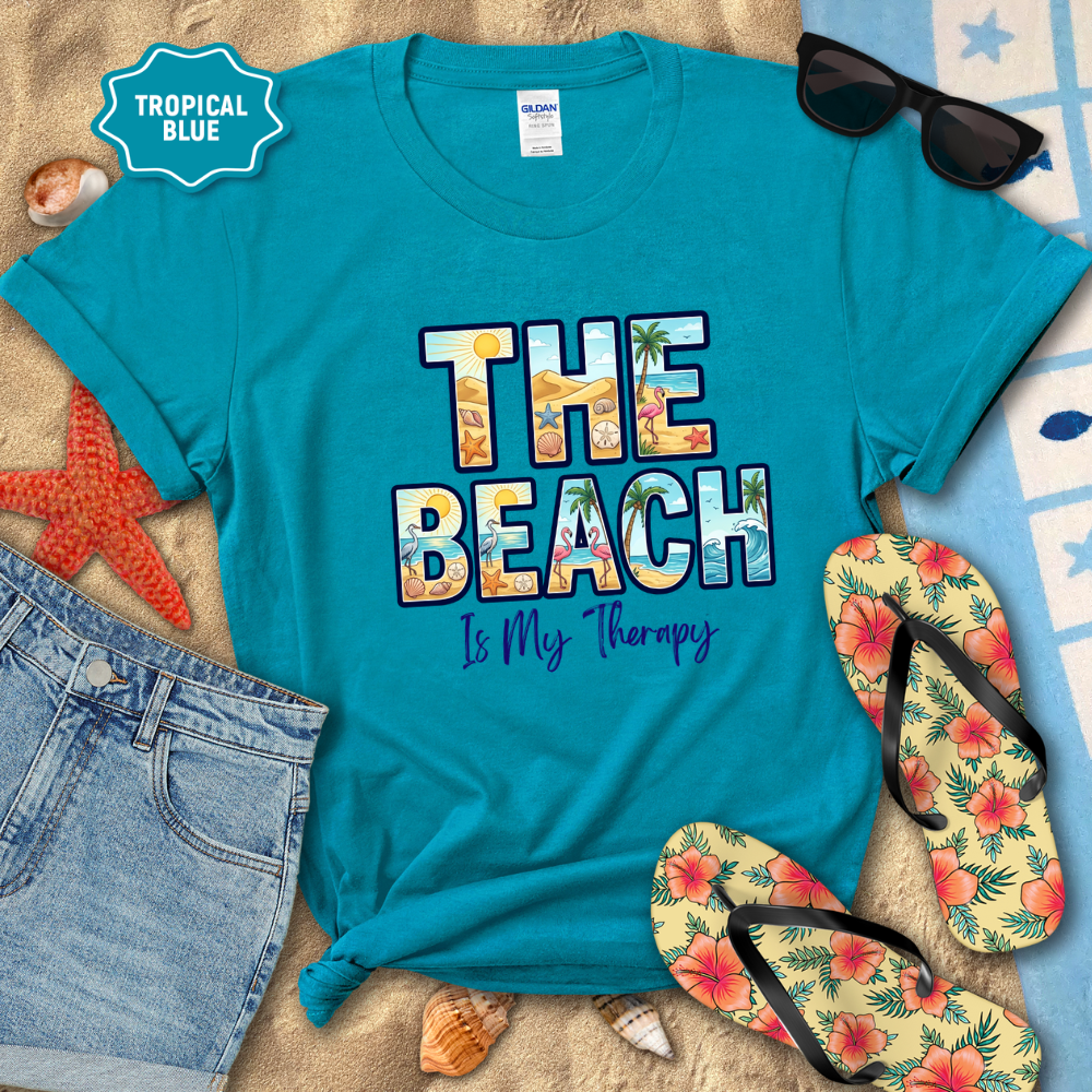 BEACH THERAPY TEE