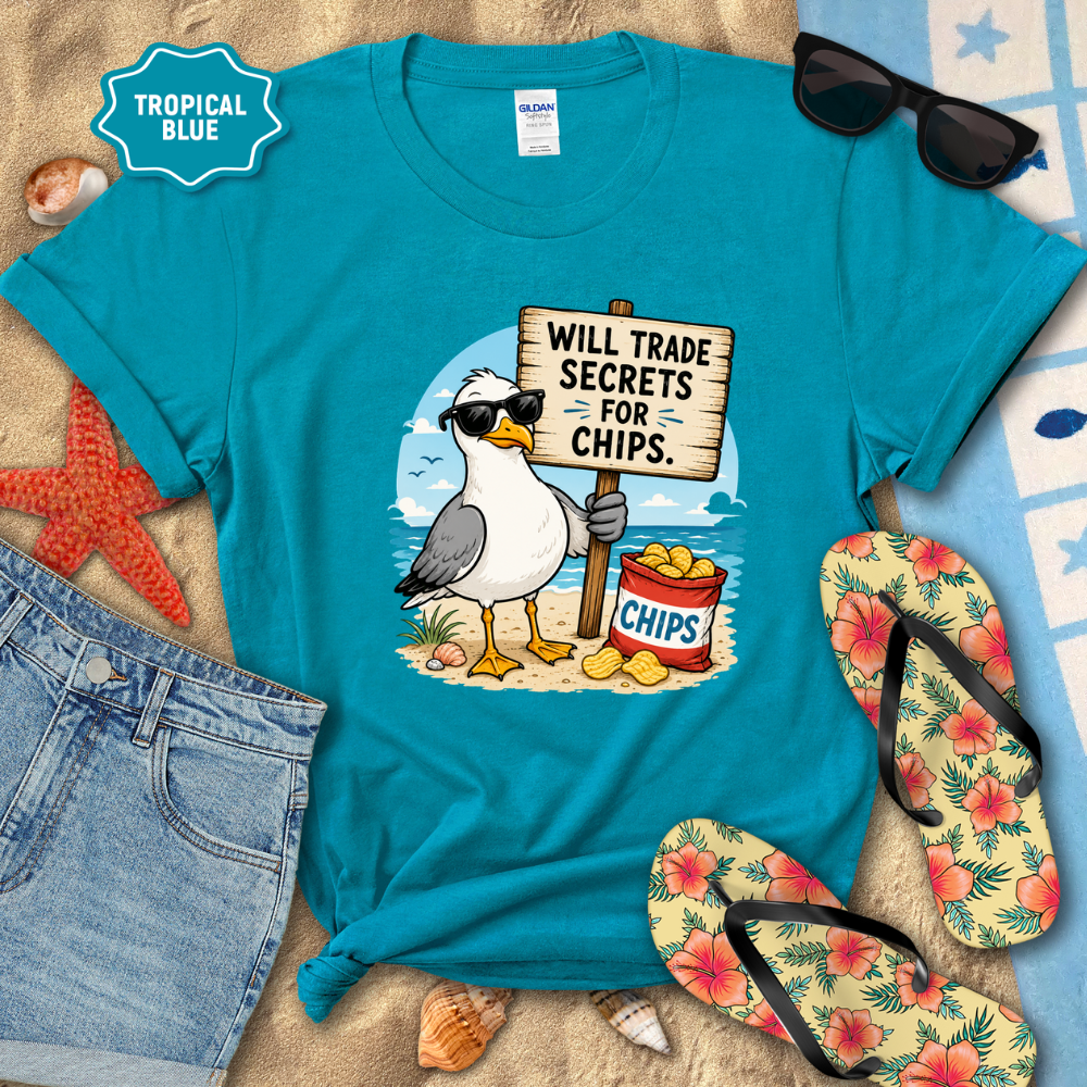 TRADING SECRETS 4 CHIPS TEE