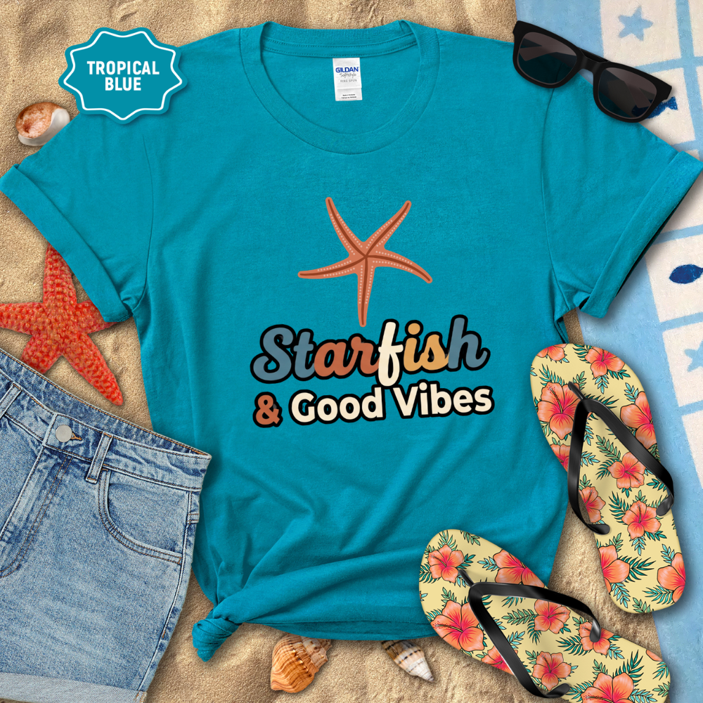 STARFISH & GOOD VIBES TEE