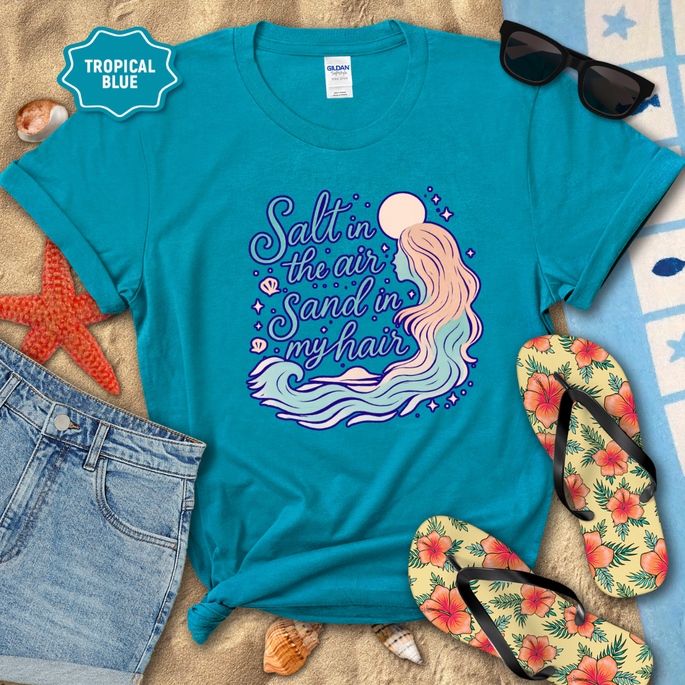 SAND IN HAIR TEE