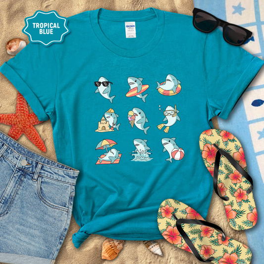 SHARK SHANANIGANS TEE