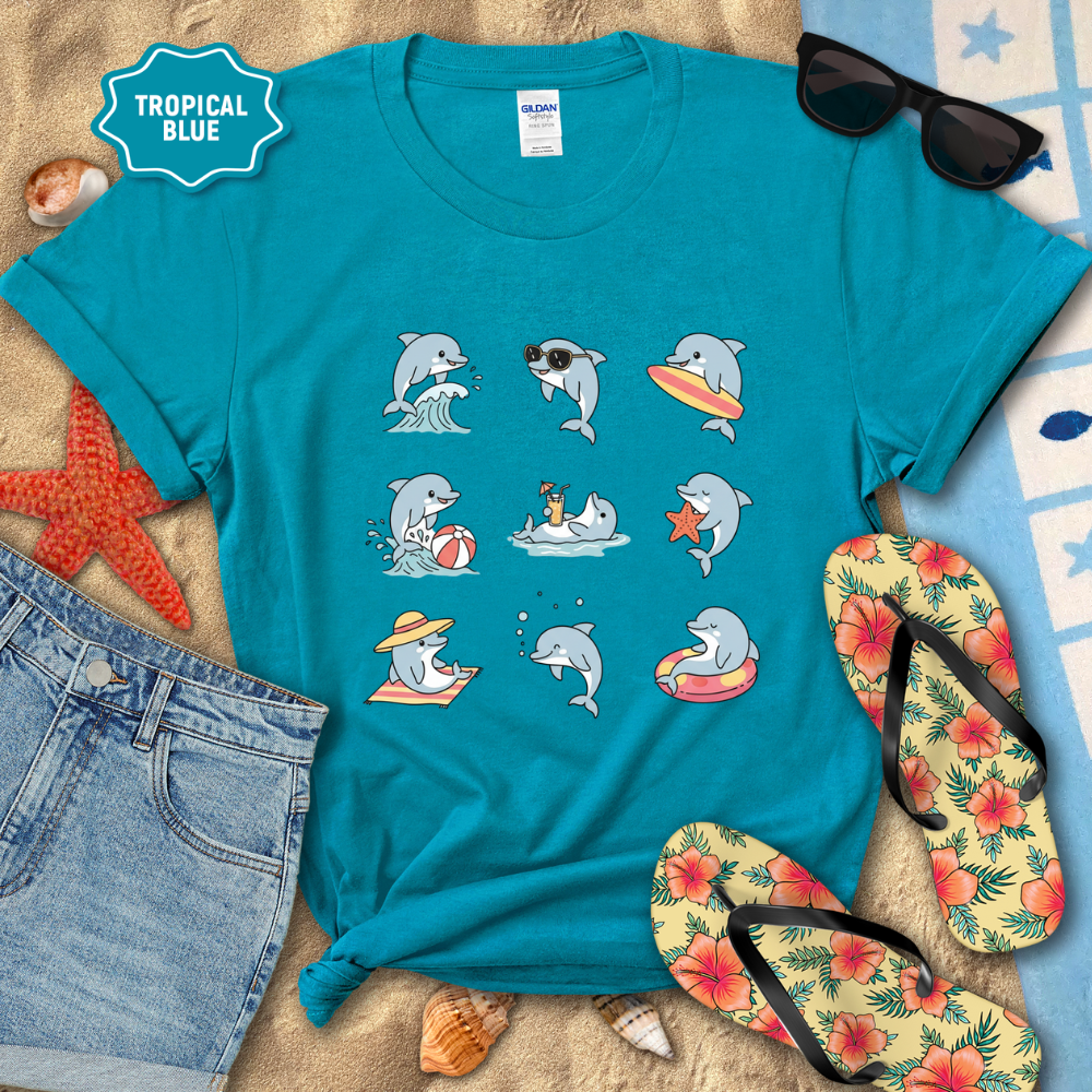 DOLPHIN SHENANIGANS TEE