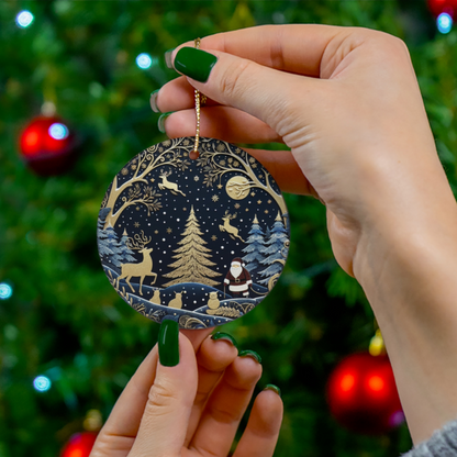 Christmas| Enchanting Christmas Ceramic Ornament