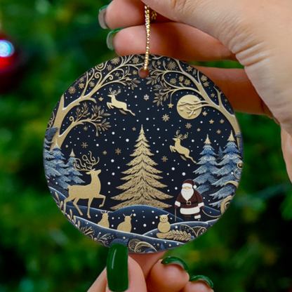 Christmas| Enchanting Christmas Ceramic Ornament