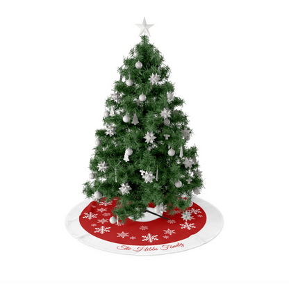 Christmas| Personalized Fleece Christmas Tree Skirt