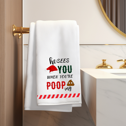 Christmas| Funny Christmas Hand Towel