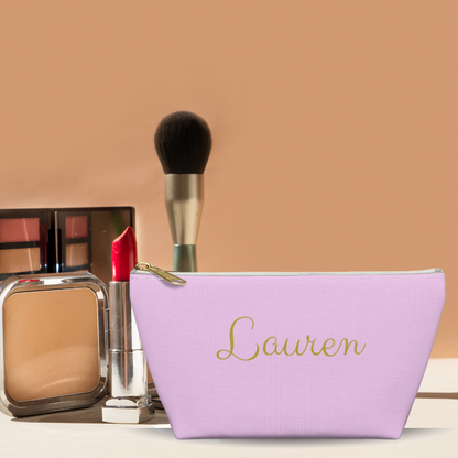 Personalized Makeup Bag – Custom Cosmetic Pouch