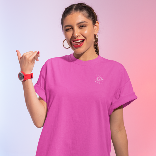 Boho Sun Unisex Tee – Premium Cotton Summer Vibe Shir