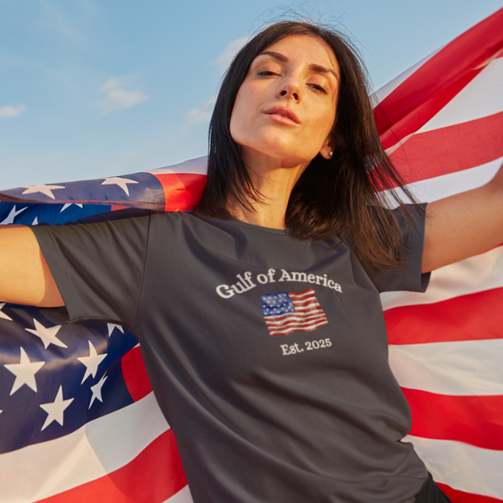Gulf of America Est. 2025 Patriotic T-Shirt