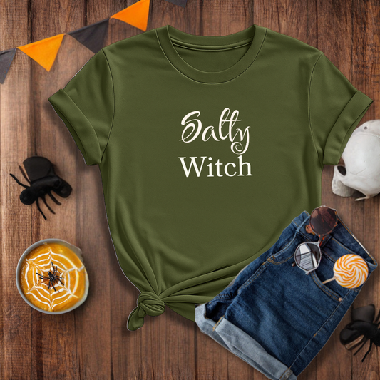 Salty Witch – Coastal Halloween T-Shirt