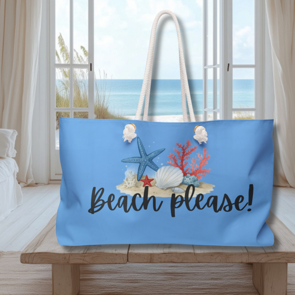 BEACH PLEASE TOTE