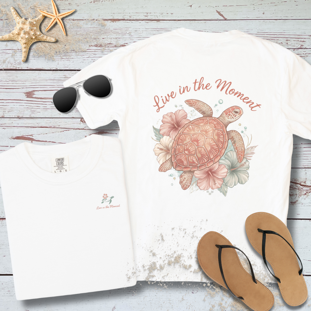 LIVE IN THE MOMENT TEE
