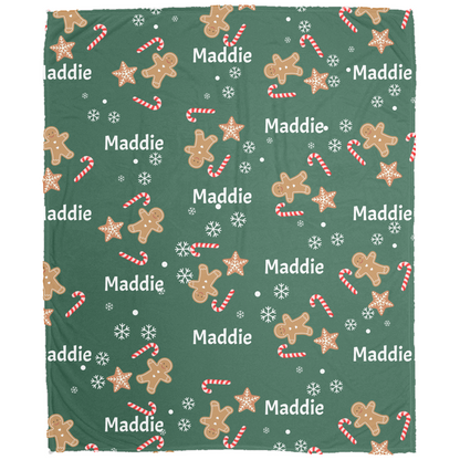 Christmas| Personalized Christmas Name Blanket