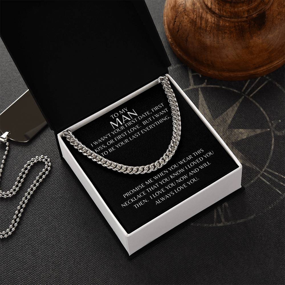 Get trendy with To My Man Cuban Chain Link - Jewelry available at Good Gift Company. Grab yours for $59.95 today!