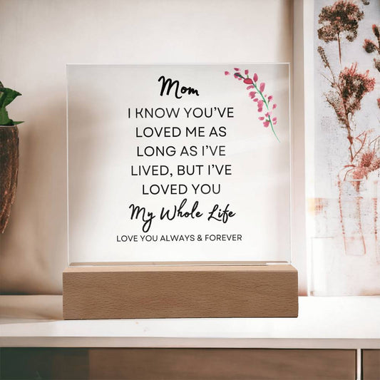 Get trendy with Sweet Gift for Mom (Black Text with Pink Flower) - Jewelry available at Good Gift Company. Grab yours for $39.95 today!