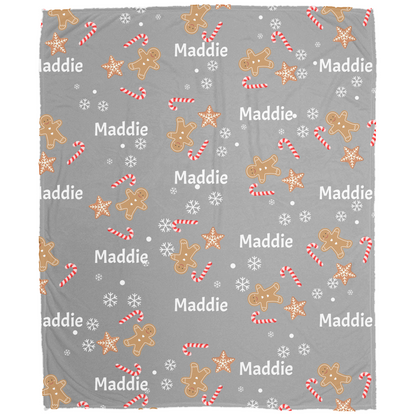 Christmas| Personalized Christmas Name Blanket