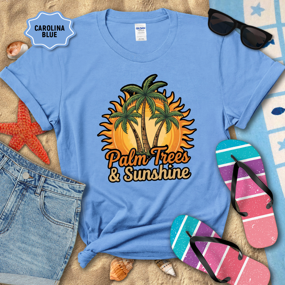 PALM TREES & SUNSHINE TEE