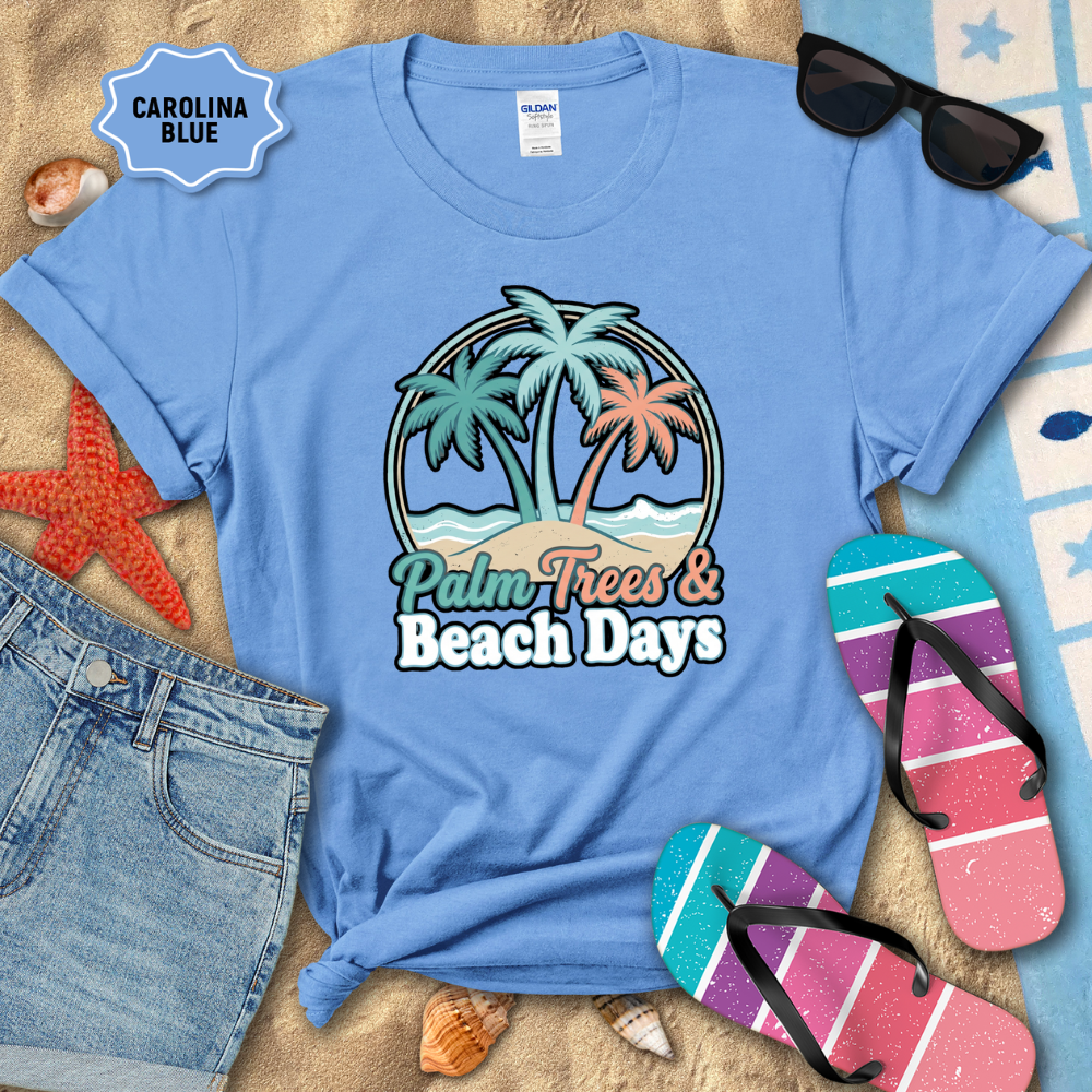 PALM TREES & BEACH DAYS TEE