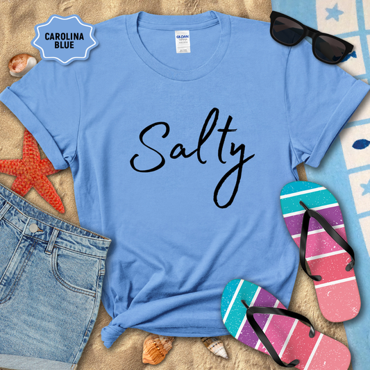 SALTY SCRIPT TEE