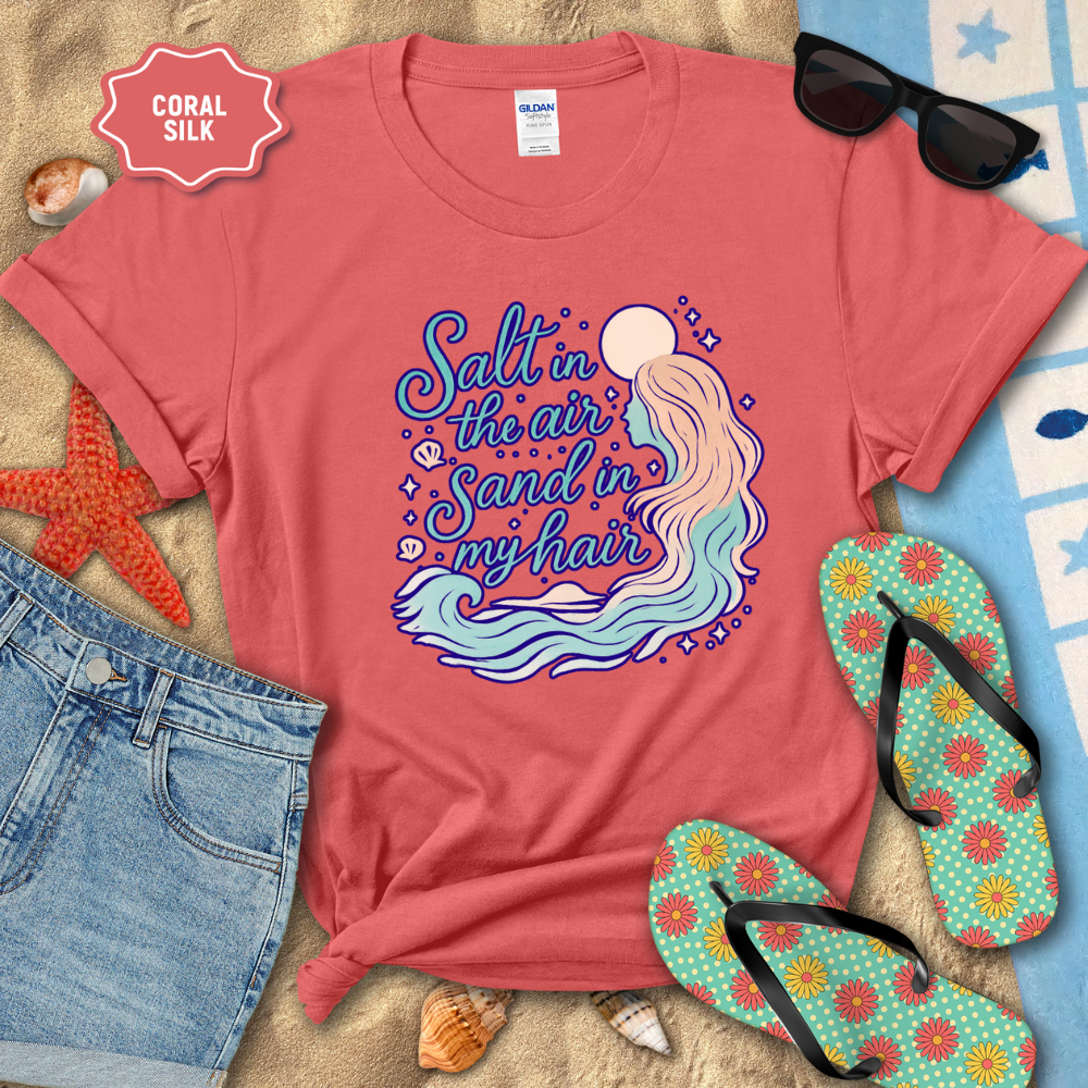 SAND IN HAIR TEE