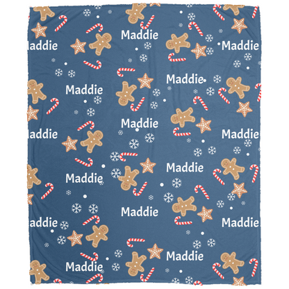 Christmas| Personalized Christmas Name Blanket
