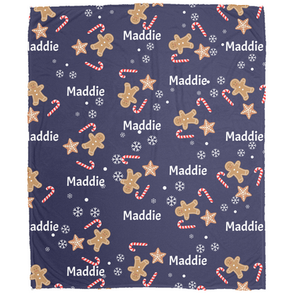 Christmas| Personalized Christmas Name Blanket