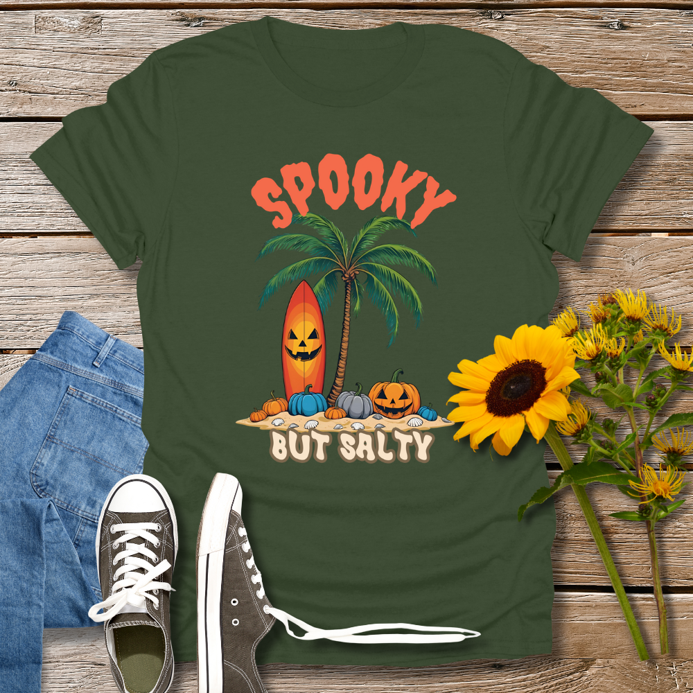 SPOOKY BUT SALTY TEE