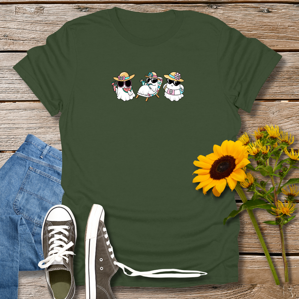 BEACH GHOST TRIO TEE
