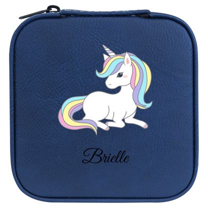 Gift for her| Personalized Jewelry Box for Little Girls - Mermaid, Princess, Unicorn, Cat, or Horse Design