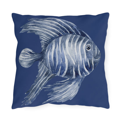 Coastal Outdoor Throw Pillow Collection – Beach House Patio Decor