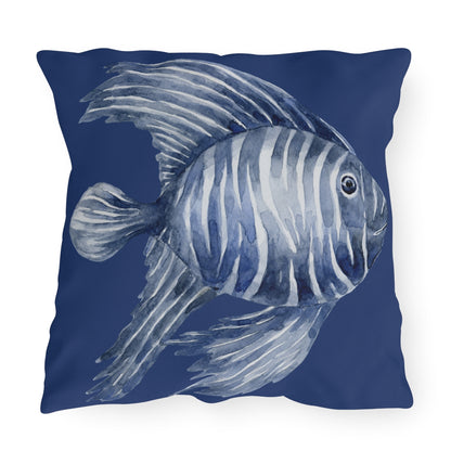 Coastal Outdoor Throw Pillow Collection – Beach House Patio Decor