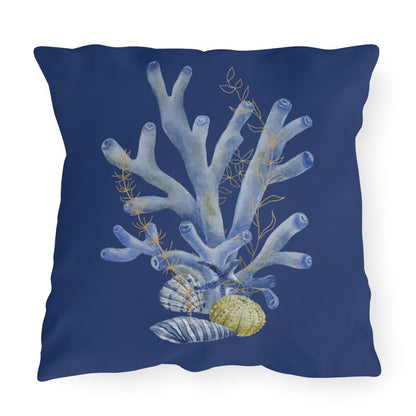 Coastal Outdoor Throw Pillow Collection – Beach House Patio Decor