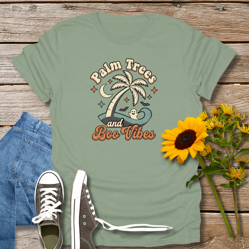 PALM TREE BOO TEE