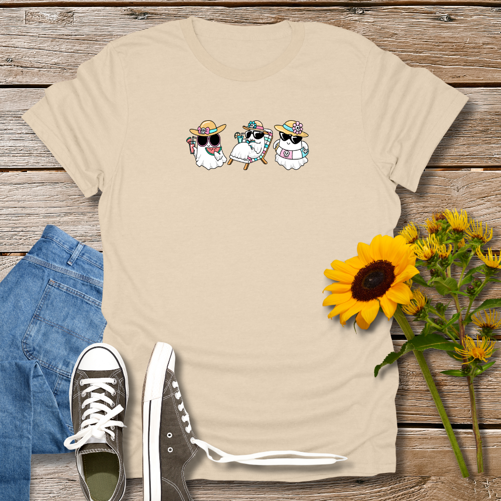 BEACH GHOST TRIO TEE