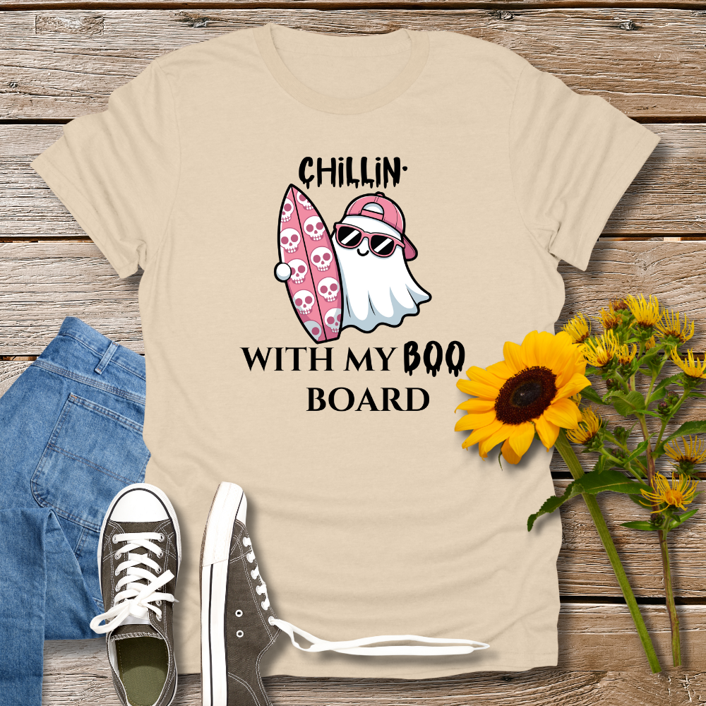 CHILLIN" BOO BOARD TEE
