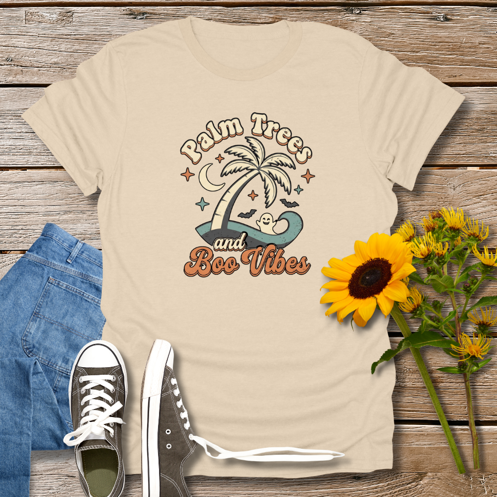 PALM TREE BOO TEE