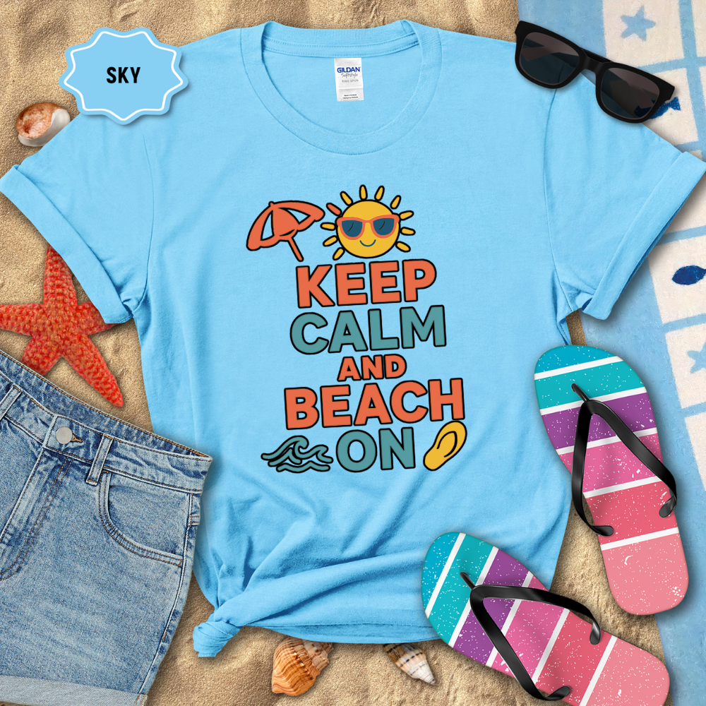 BEACH ON TEE
