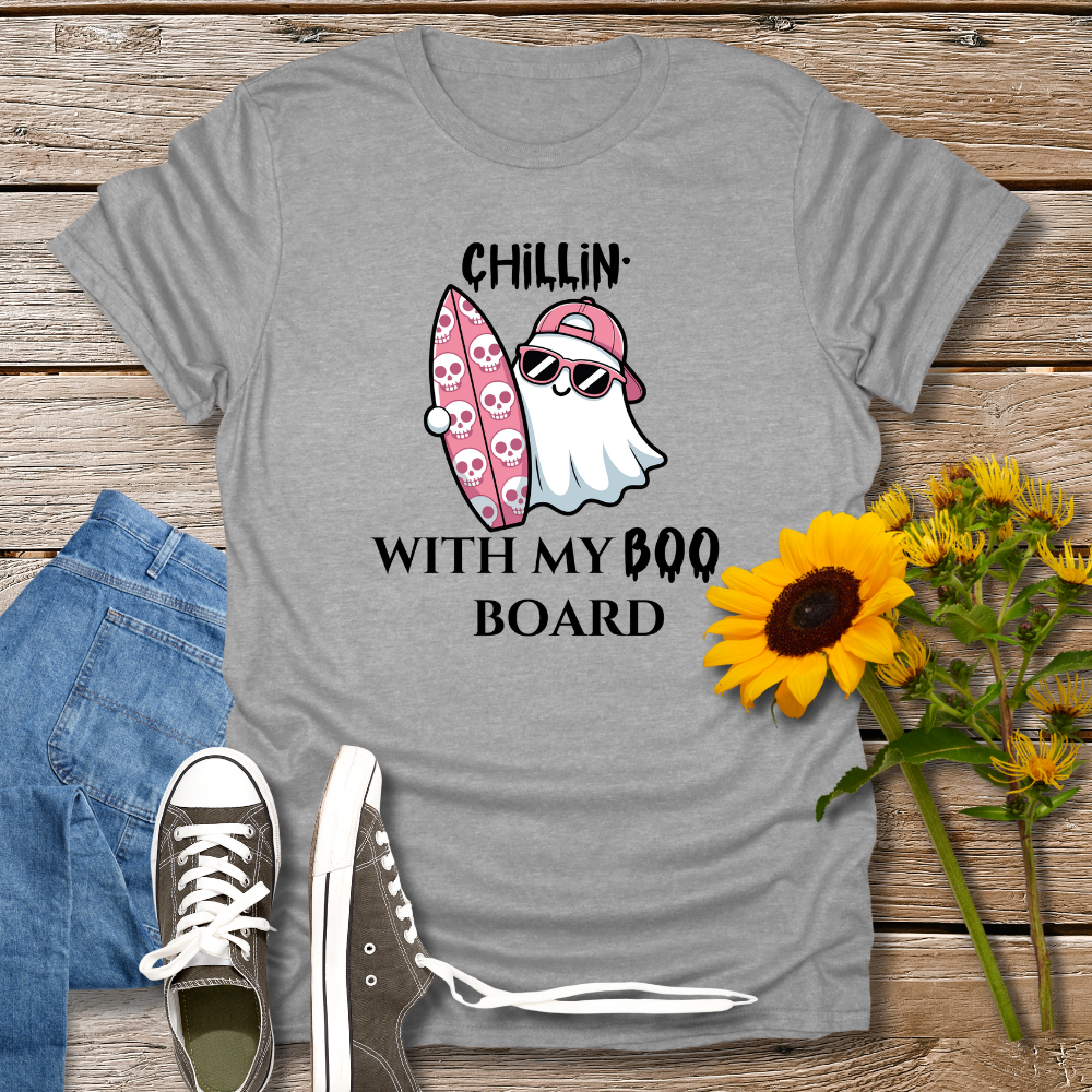 CHILLIN" BOO BOARD TEE
