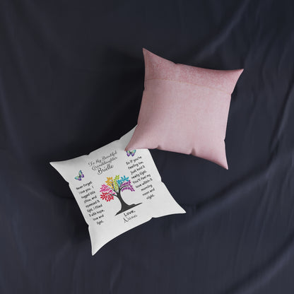 Grandkid Gifts| Granddaughter Message Pillow